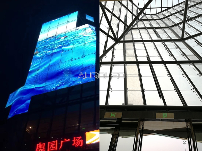 珠海奧園<a href=http://www.m.sosrehydrate.cn/toumingping/ target=_blank class=infotextkey>透明屏</a>點亮效果